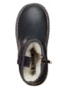 kmins Leren winterboots donkerblauw