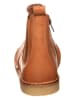 kmins Leren chelseaboots lichtbruin