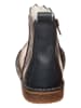 kmins Leder-Chelsea-Boots in Dunkelblau