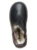 kmins Leder-Chelsea-Boots in Dunkelblau
