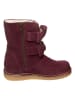 kmins Leren winterboots paars
