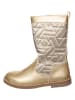 kmins Leren winterlaarzen goudkleurig
