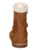 kmins Leder-Winterstiefel in Hellbraun