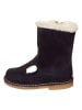 kmins Leren winterlaarzen donkerblauw