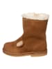 kmins Leder-Winterstiefel in Hellbraun