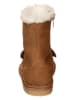 kmins Leder-Winterstiefel in Hellbraun