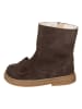 kmins Leren winterlaarzen donkerbruin