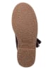 kmins Leren boots donkerblauw