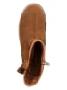 kmins Leren boots lichtbruin