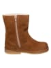 kmins Leder-Winterboots in Hellbraun