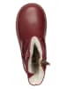 kmins Leren winterboots donkerrood