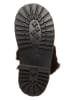 kmins Leder-Winterboots in Schwarz