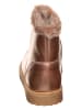 kmins Leren winterboots goudkleurig