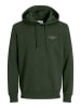 Jack & Jones Bluza w kolorze ciemnozielonym