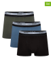 Reebok 3er-Set: Boxershorts "Mika" in Schwarz/ Blau/ Khaki