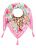 Zwillingsherz Dreieckstuch "Wild Jungle" in Bunt - (L)200 x (B)95 cm