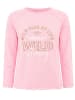Zwillingsherz Longsleeve "Wild Side Of Life" lichtroze