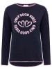 Zwillingsherz Pullover "Love and Happiness" in Dunkelblau