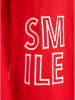 Zwillingsherz Trui "SMILE" rood