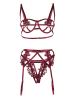 INTIMAX 2-delige lingerieset rood