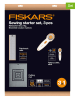 Fiskars 3-delige naai-starterset zilverkleurig