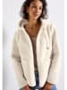 Street One Teddyjacke in Creme