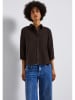 Street One Bluse in Dunkelbraun