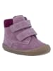 Richter Shoes Leder-Sneakers "Maxi" in Flieder