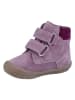 Richter Shoes Leder-Sneakers "Maxi" in Flieder