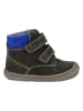 Richter Shoes Skórzane sneakersy "Maxi" w kolorze antracytowo-niebieskim