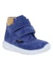 Richter Shoes Leder-Sneakers "Timmy" in Blau/ Beige