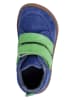 Richter Shoes Skórzane buty "Samy" w kolorze niebiesko-zielonym do chodzenia na boso