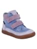 Richter Shoes Skórzane buty "Samy" w kolorze błękitno-fioletowym do chodzenia na boso