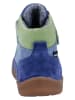 Richter Shoes Leren barefootschoenen "Samy" blauw/groen