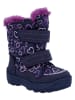 Richter Shoes Winterstiefel "Freestyle" in Dunkelblau/ Lila