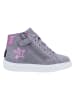 Richter Shoes Skórzane sneakersy "Flora" w kolorze jasnoróżowo-szarym
