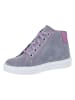 Richter Shoes Skórzane sneakersy "Flora" w kolorze jasnoróżowo-szarym