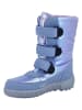 Richter Shoes Kozaki zimowe "Husky" w kolorze błękitnym