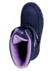 Richter Shoes Winterstiefel "Husky"  in Dunkelblau/ Lila