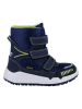 Richter Shoes Kozaki zimowe "RS-1" w kolorze granatowym