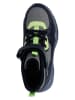 Richter Shoes Trekkingboots "Jamie" in Schwarz/ Grau/ Limette