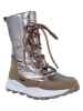 Richter Shoes Winterstiefel "Venture"  in Silber/ Hellbraun