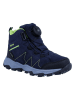 Richter Shoes Skórzane botki trekkingowe "Kyle" w kolorze granatowym