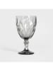 Homla 4-delige set: wijnglazen "Luno" grijs - 340 ml