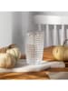 Homla 4-delige set: glazen "Lunnis" - 350 ml