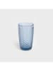 Homla 4-delige set: glazen "Lunnis" blauw - 350 ml