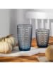 Homla 4er-Set: Gläser ''Lunnis'' in Blau - 350 ml