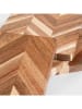 Homla 4-delige set: onderzetters "Mooka" bruin - (L)10 x (B)10 cm