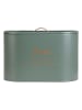 Homla Broodtrommel "Escille" groen - (B)34 x (H)21 x (D)18 cm