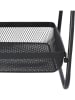 Homla Etagere ''Gridio'' in Schwarz - (B)51 x (H)38 x (T)25 cm